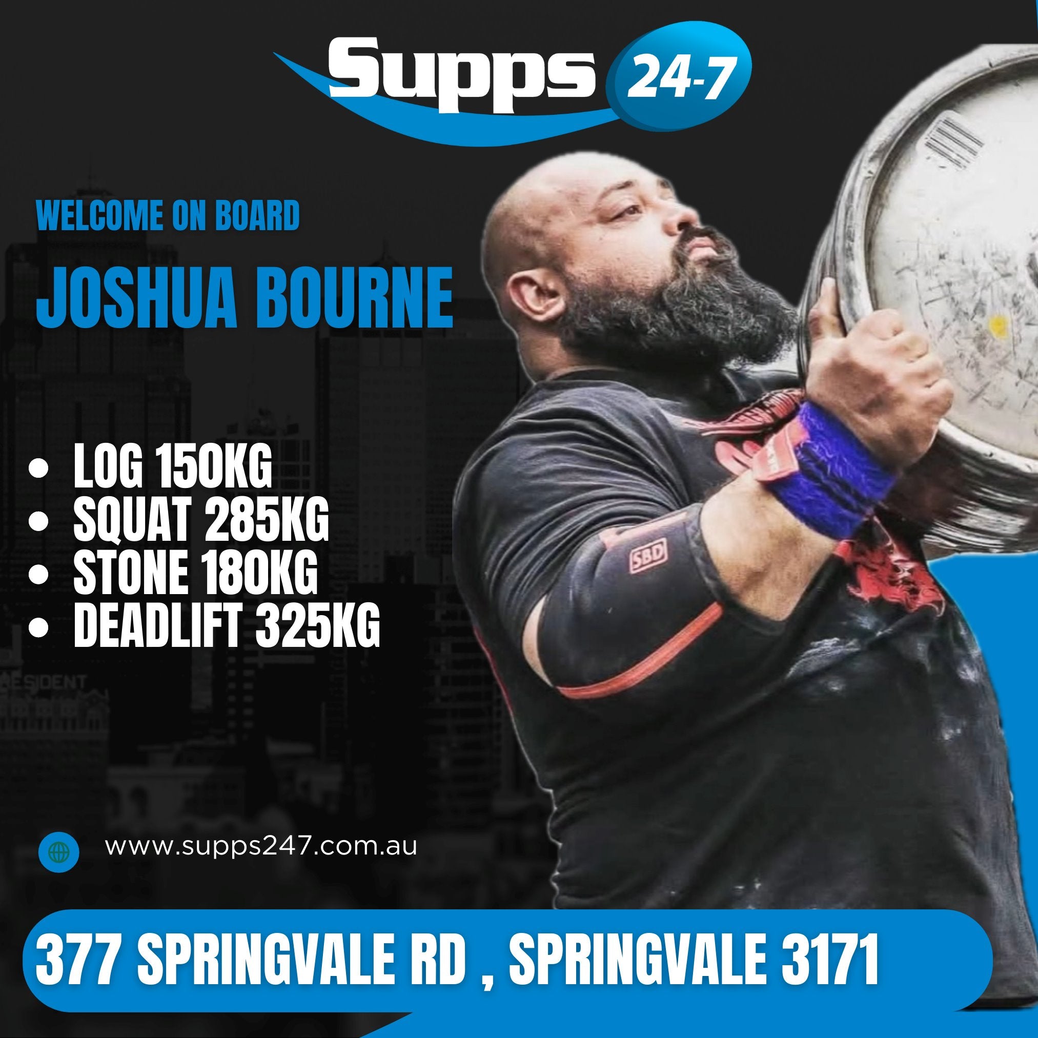 JOSHUA BOURNE'S EXTRAORDINARY STRENGTH JOURNEY UNVEILING POWERHOUSE.