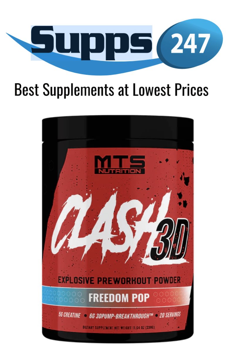 MTS Nutrition Clash - 3D Explosive Pre-Workout Powder: A Comprehensive Review.