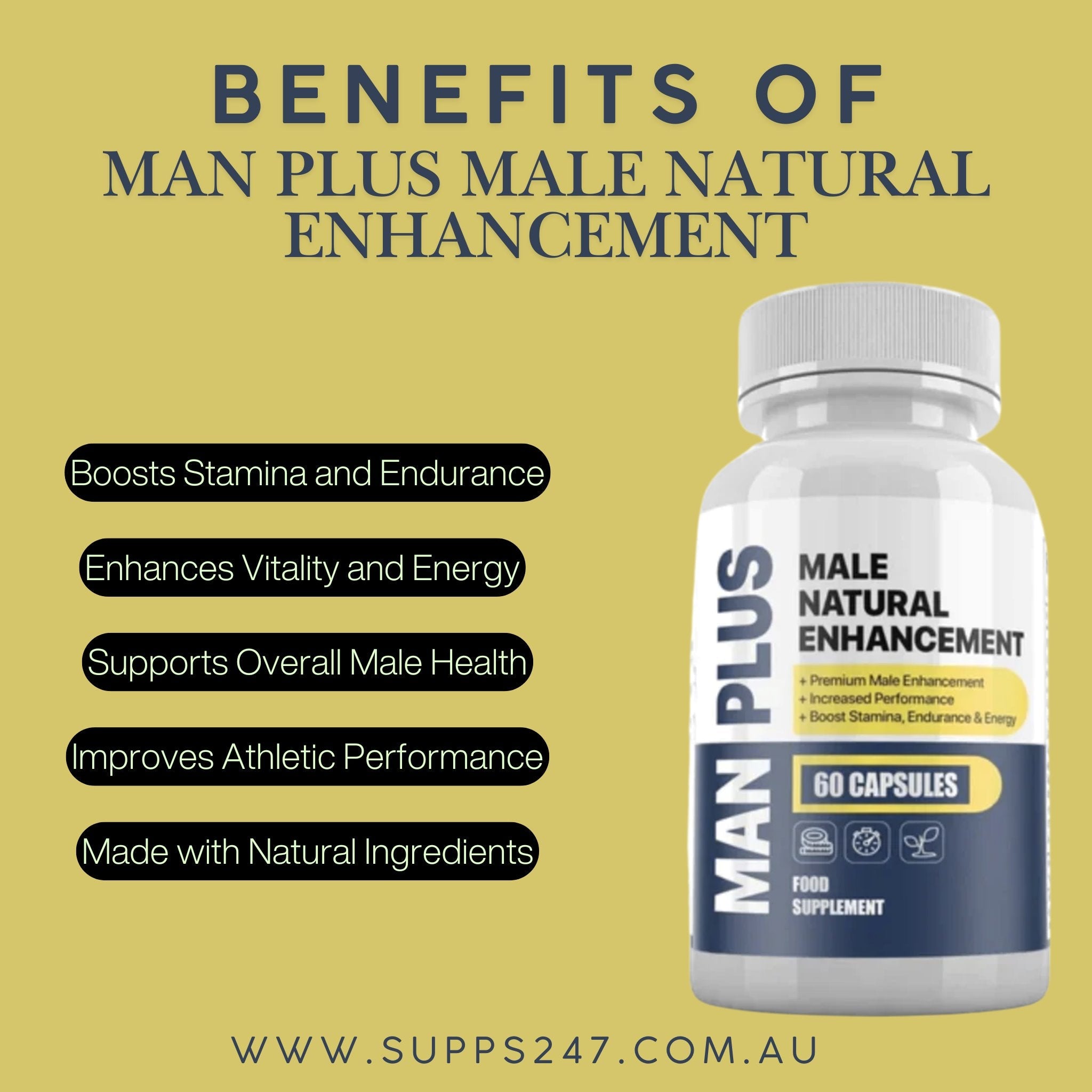 Unlock Your Potential with Man Plus Male Natural Enhancement.
