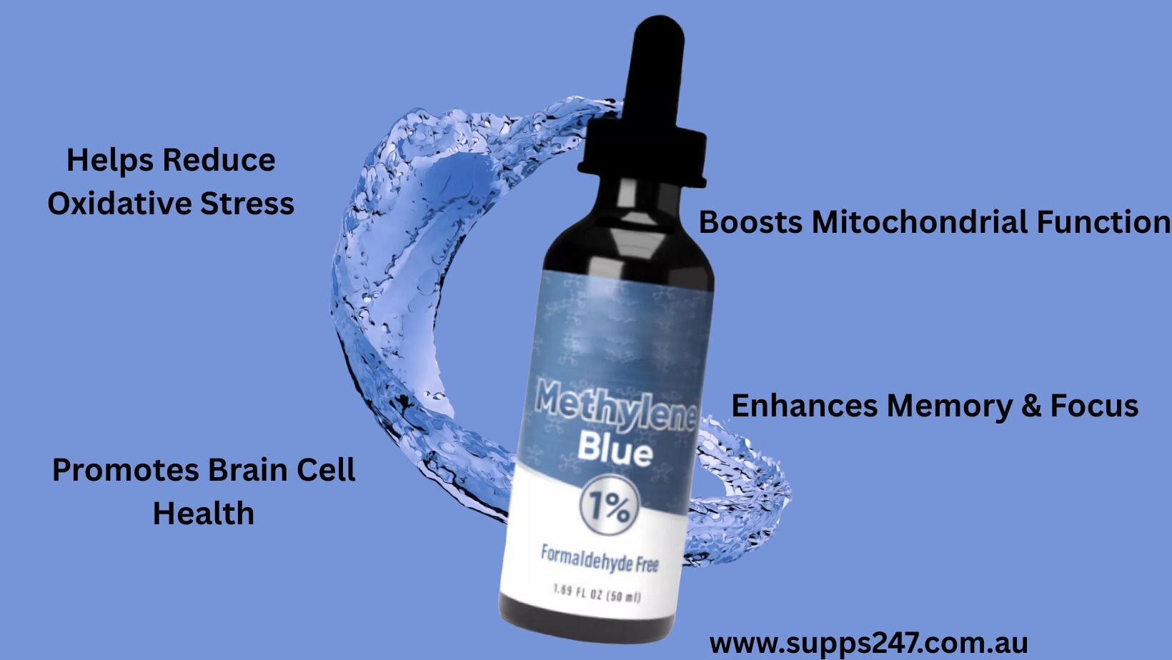 Boost Brain Power with Methylene Blue 1% - A Cognitive Game Changer.