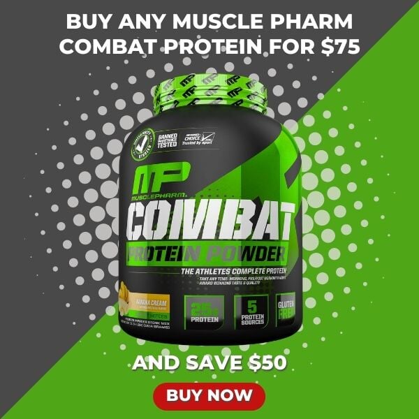 Combat Protein by Muscle Pharma.