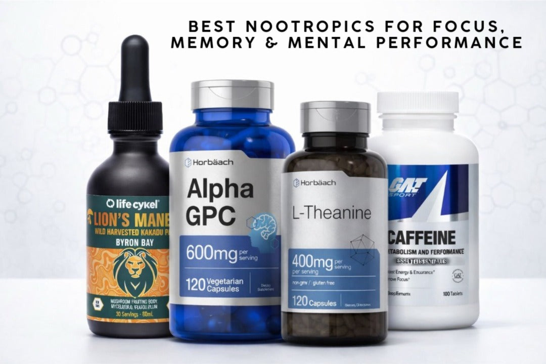Best Nootropics for Focus, Memory & Mental Performance (Complete Guide)