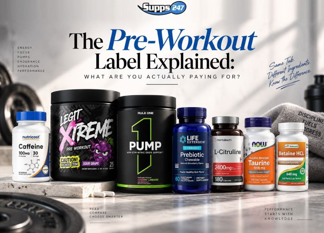 The Pre-Workout Label Explained: What Are You Actually Paying For? (2026 Guide)