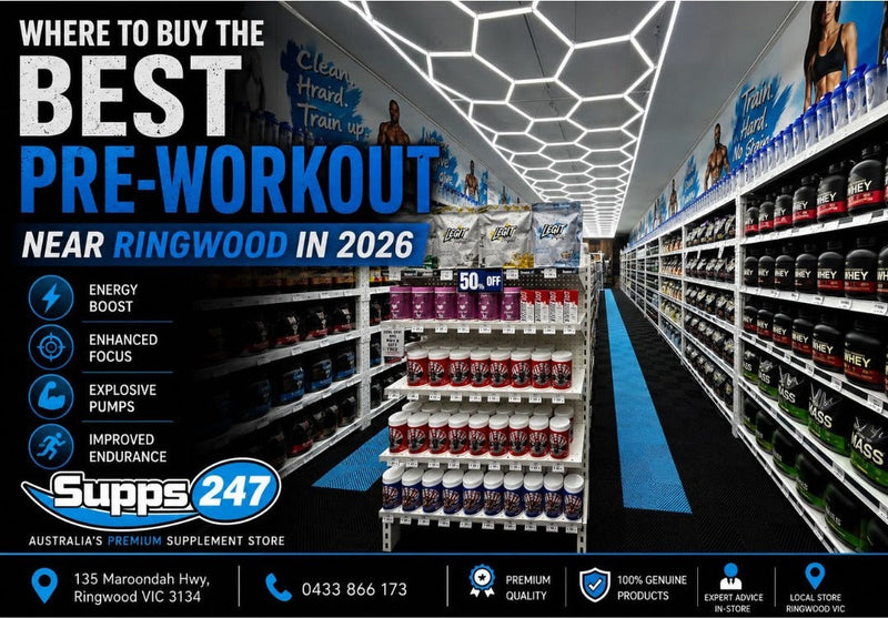 Where to Buy the Best Pre-Workout Near Ringwood in 2026