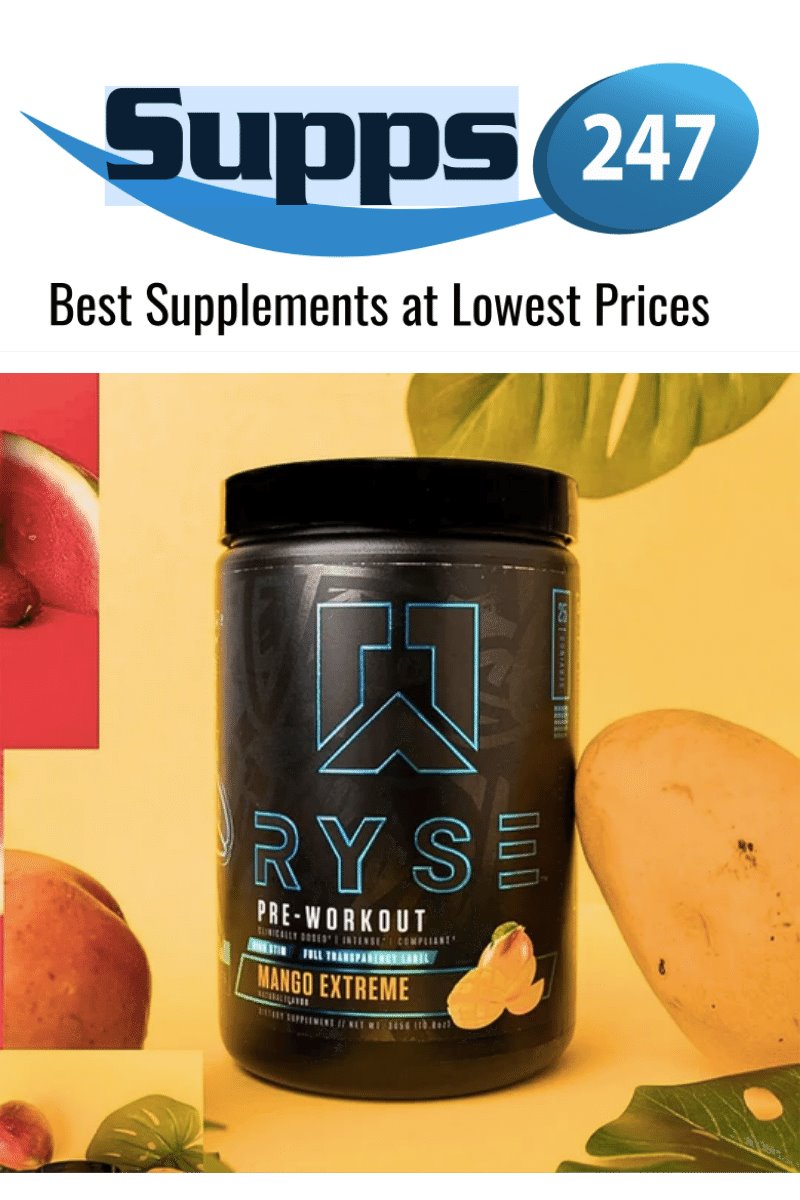 Ryse Blackout PreWorkout A Supps247 Review
