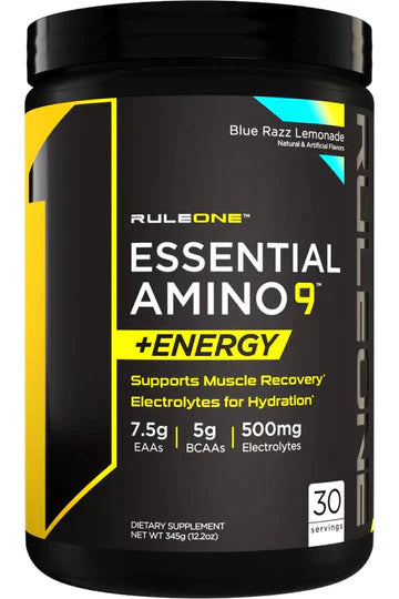 "Elevate Your Workouts with Rule1 Essential Amino 9 + Energy: Your Ultimate Fitness Companion".