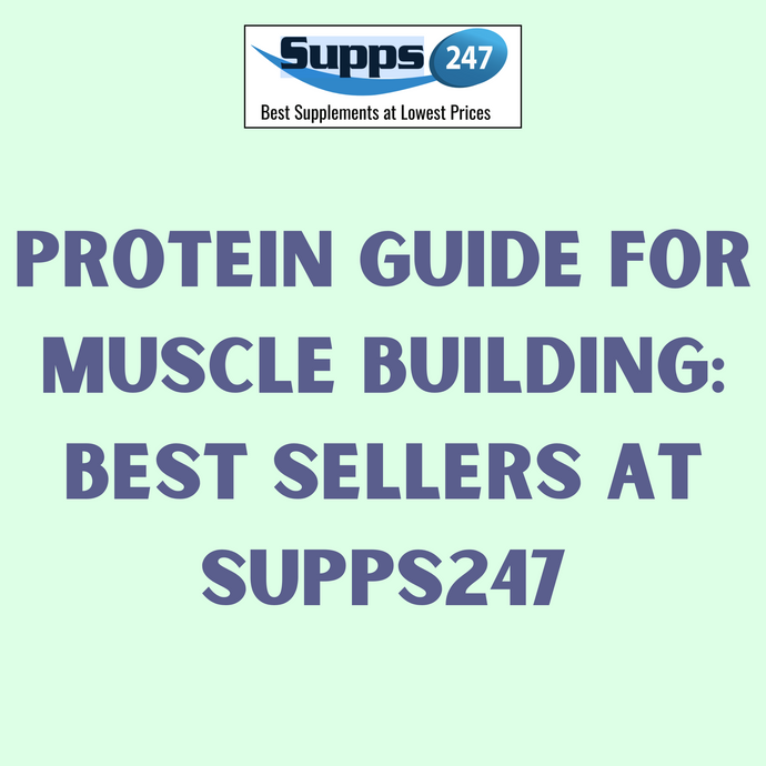 Protein Guide for Muscle Building: Best Sellers at Supps247