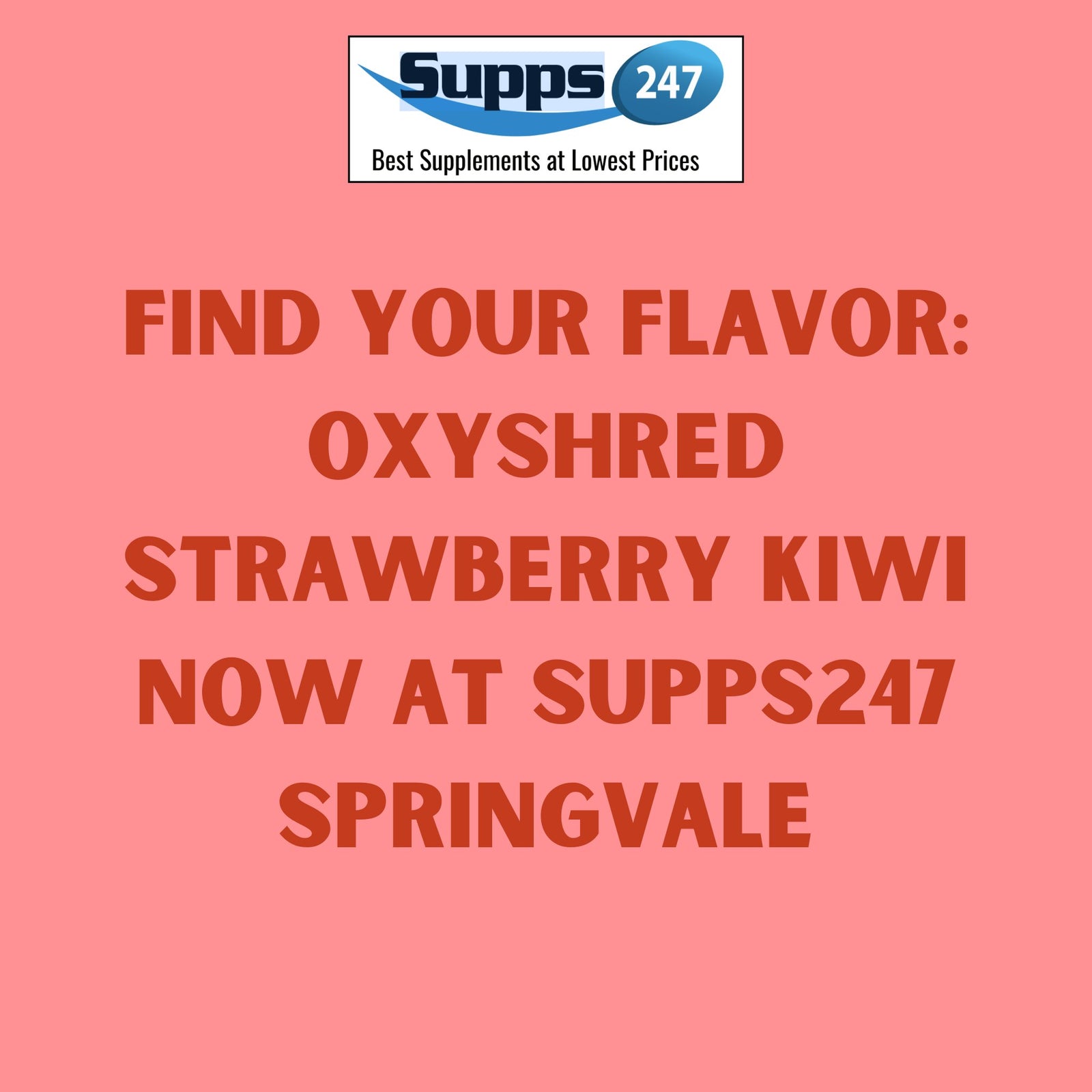 Find Your Flavor: OxyShred Strawberry Kiwi Now at Supps247 Springvale