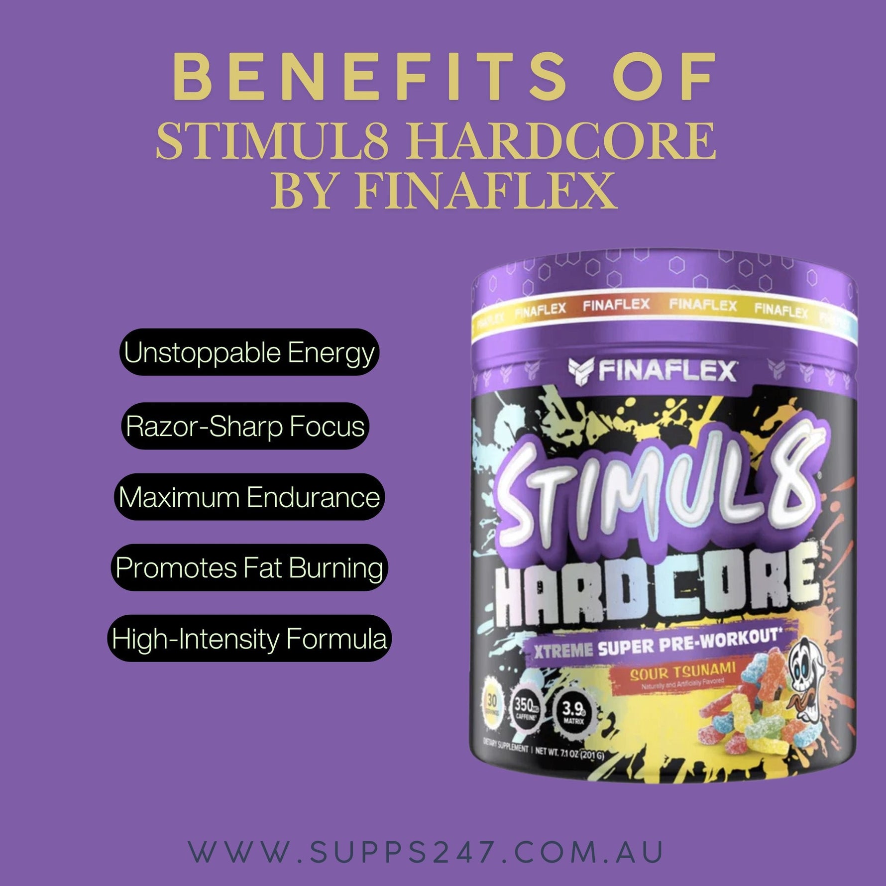 Take Your Training to the Next Level with Stimul8 Hardcore.