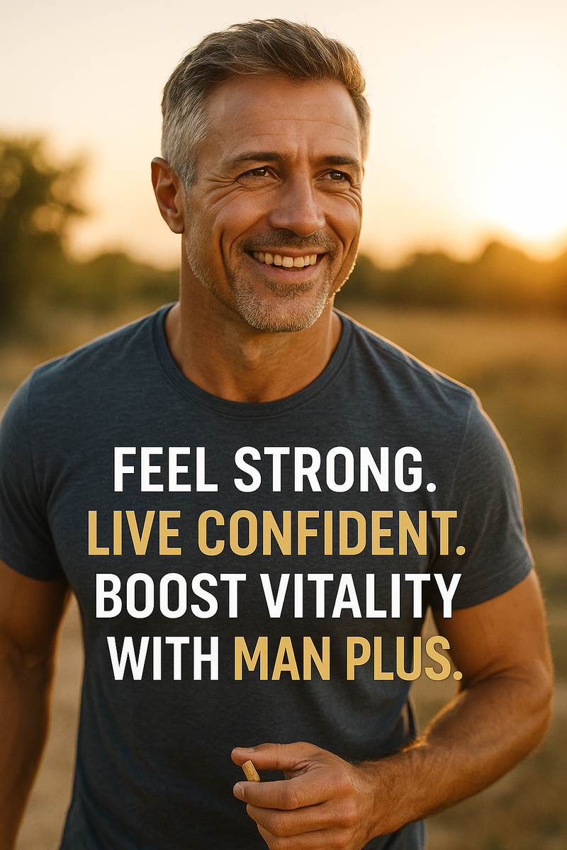 Man Plus: The Ultimate Supplement for Men’s Health, Strength & Vitality | Supps247