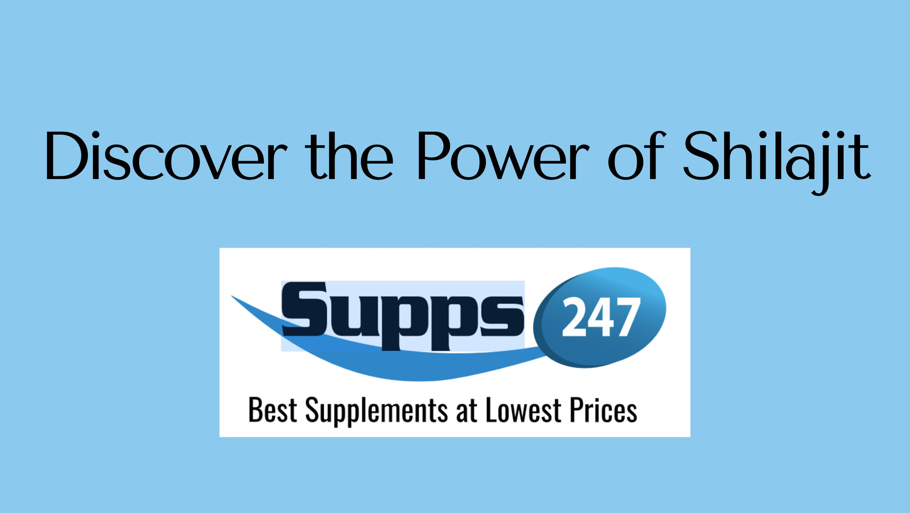 Discover the Power of Shilajit.