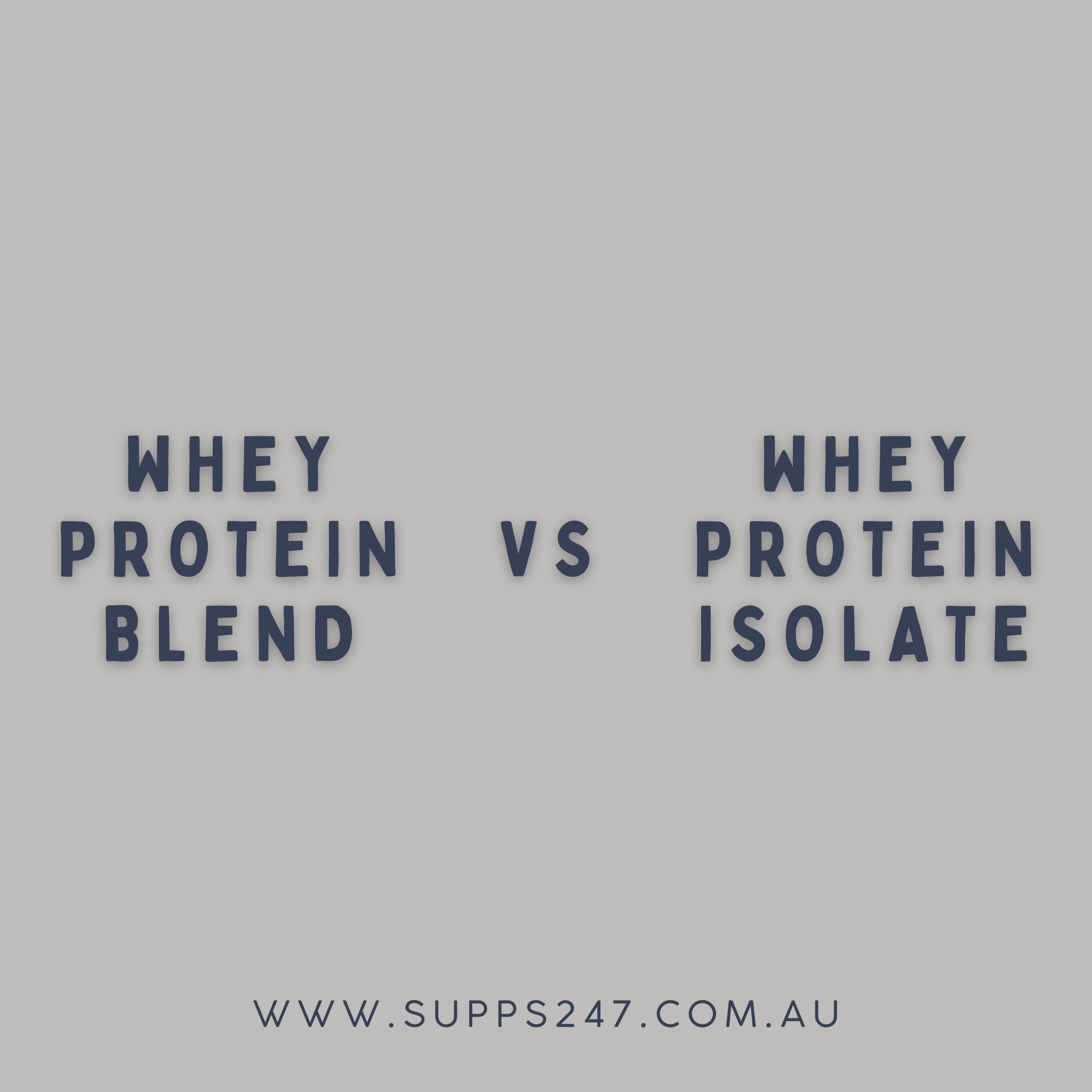 Whey Protein Blend vs. Whey Protein Isolate: Which One Should You Choose?