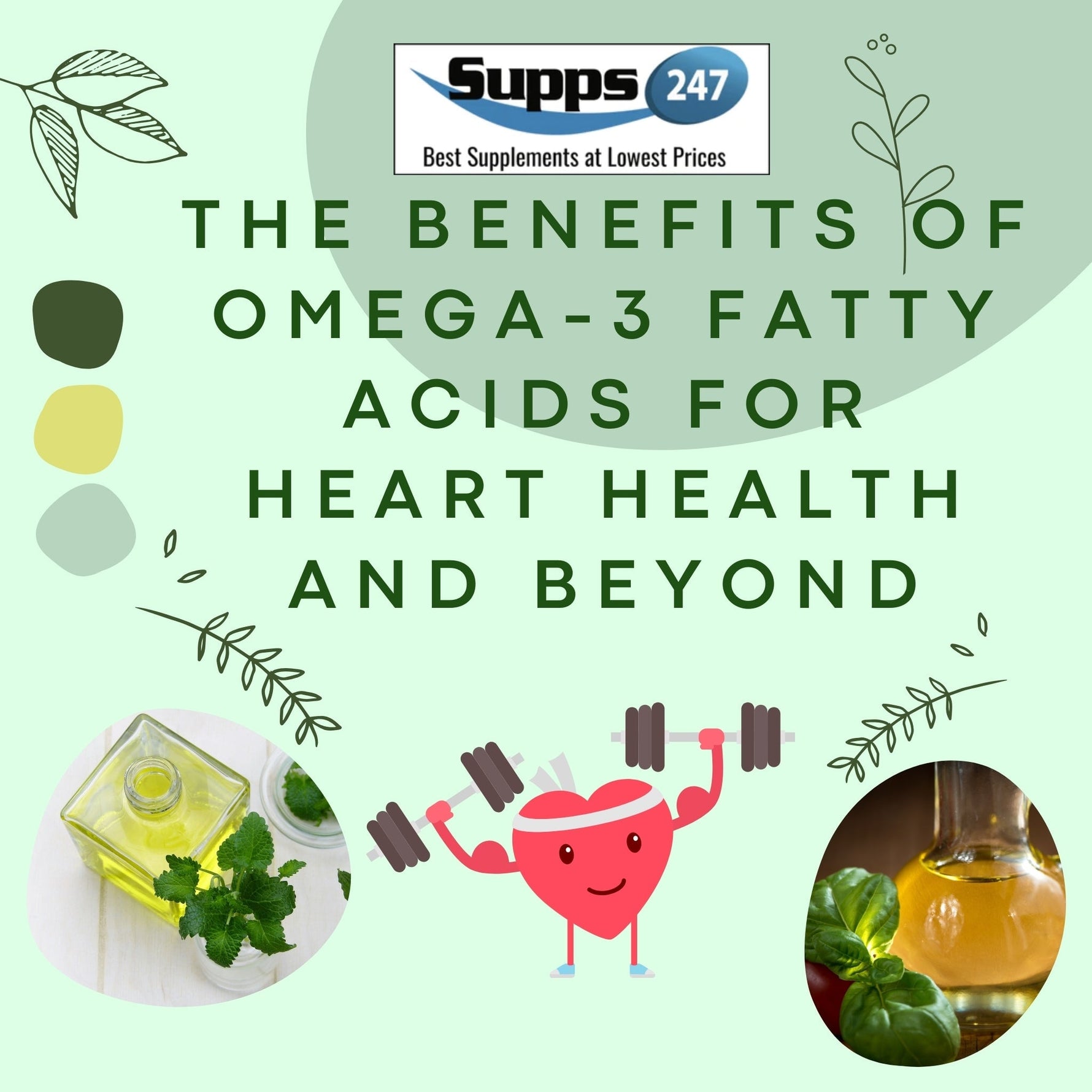 The Benefits of Omega-3 Fatty Acids for Heart Health and Beyond.