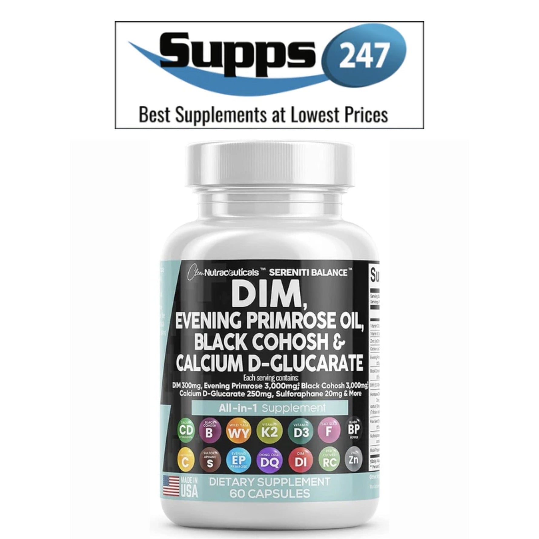 Serenti Balance DIM: Hormonal Harmony and Wellness