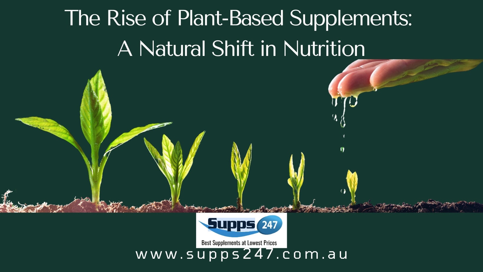 The Rise of Plant-Based Supplements: A Natural Shift in Nutrition.