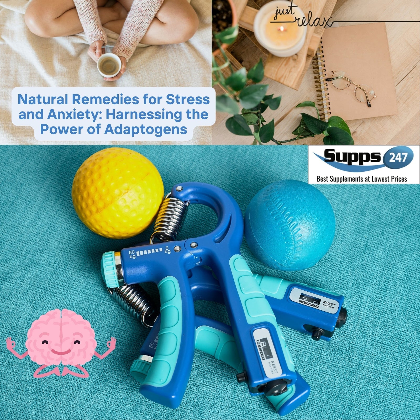 Natural Remedies for Stress and Anxiety: Harnessing the Power of Adaptogens