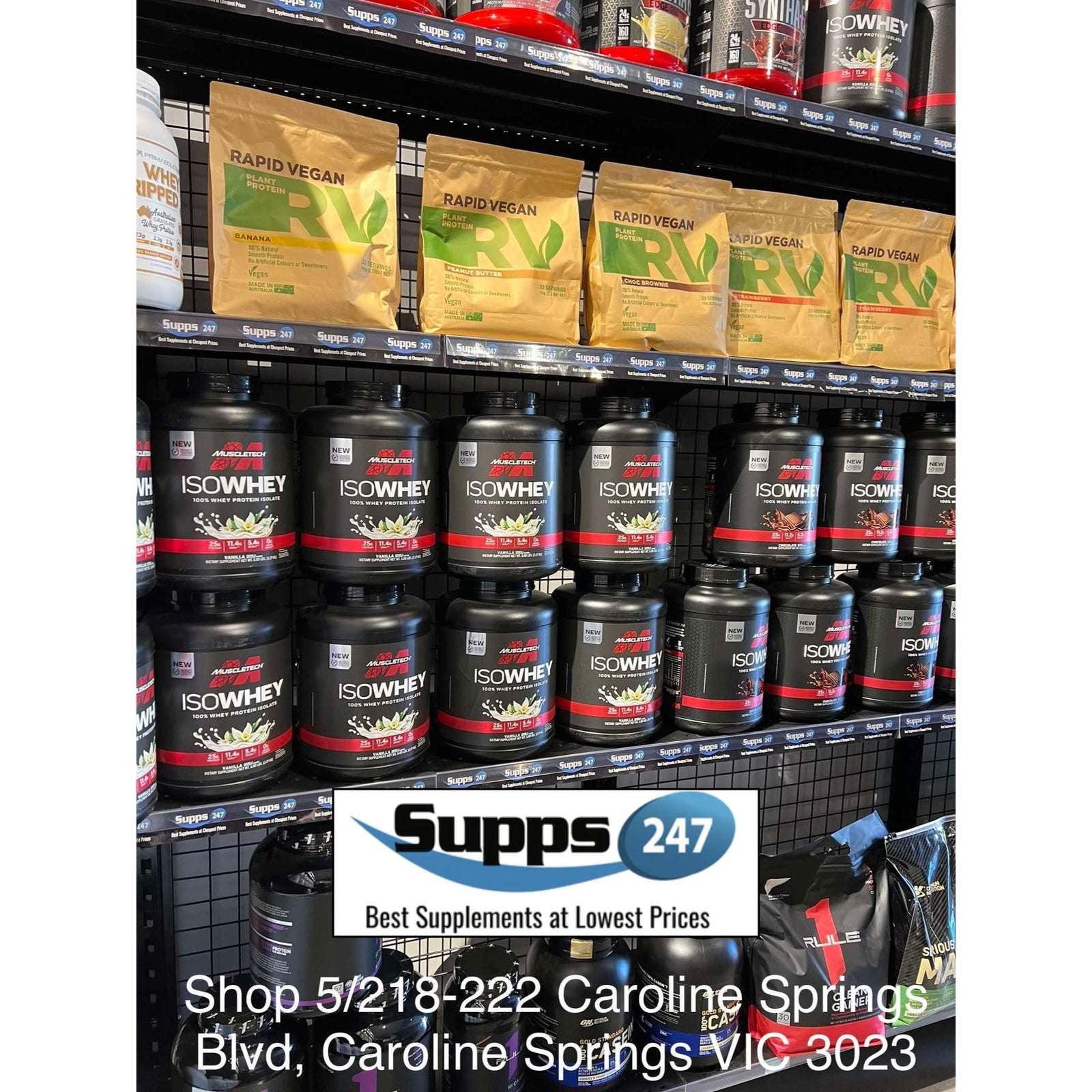 Discover the Best Whey Protein: Gold Standard at Supps247 in Caroline Springs