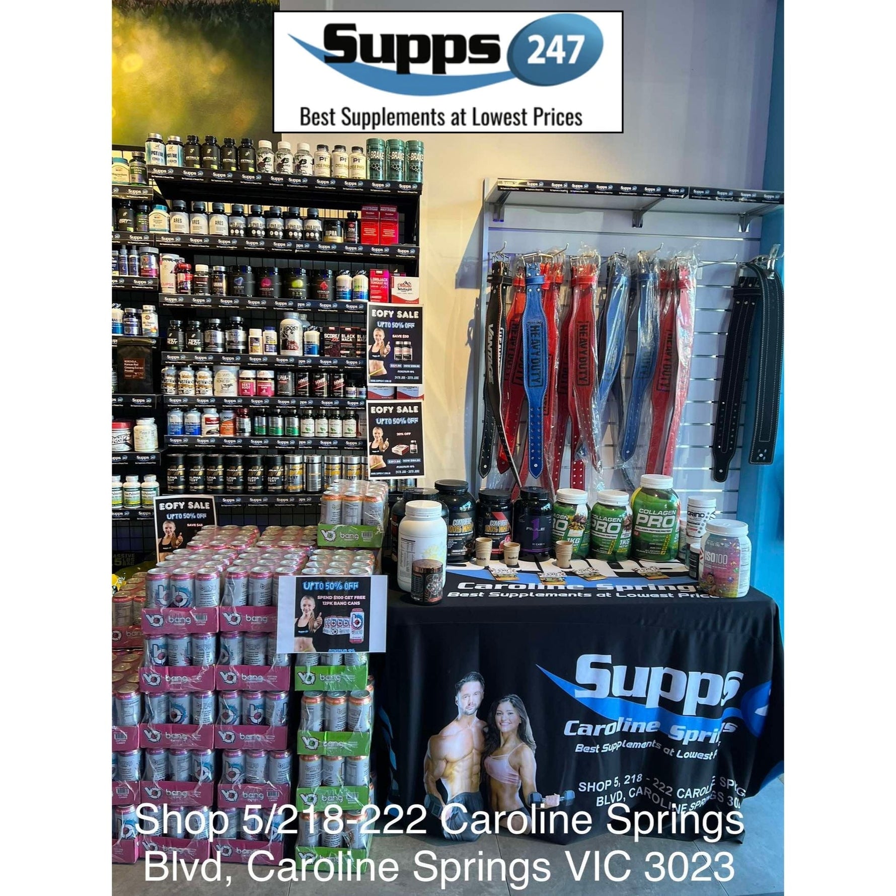Discovering Caroline Springs’ Premier Destination for Health and Fitness Enthusiasts: Supps247.