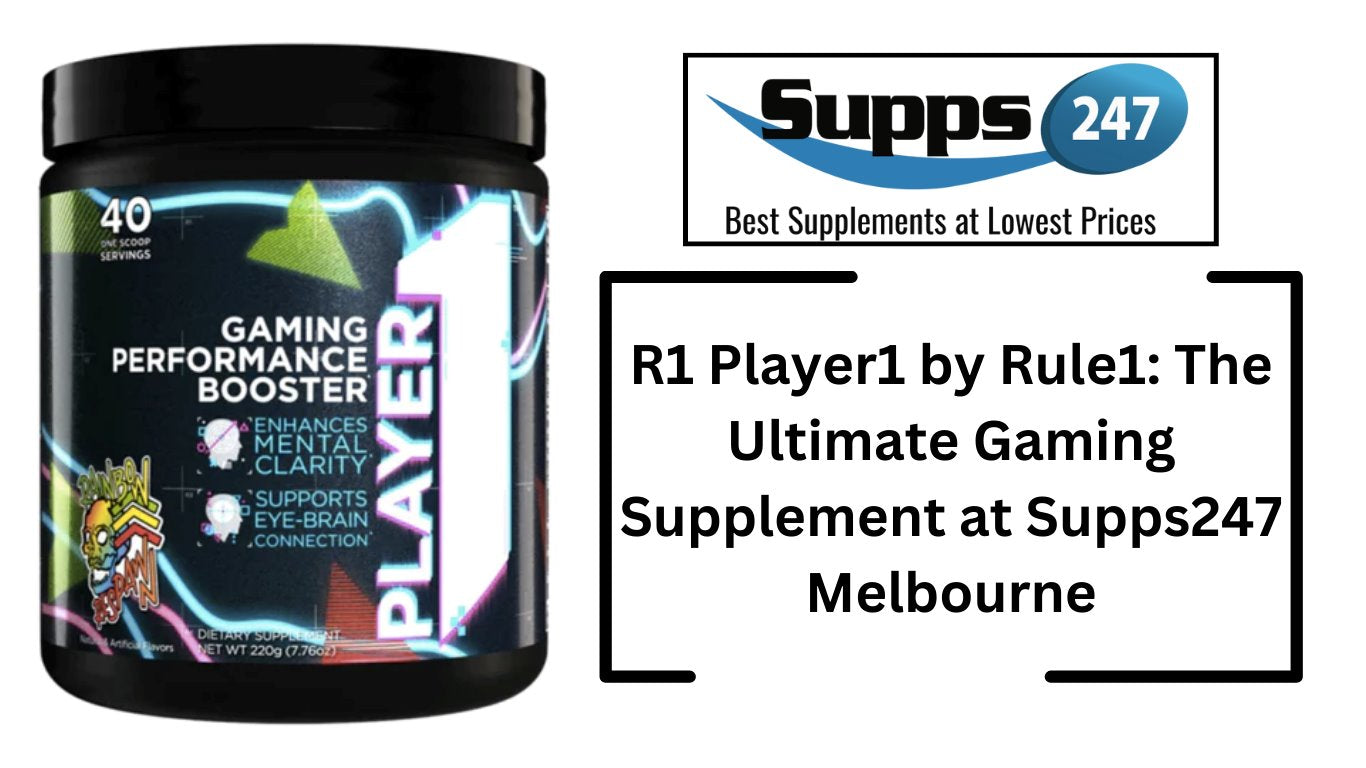 R1 Player1 by Rule1: The Ultimate Gaming Supplement at Supps247 Melbourne.