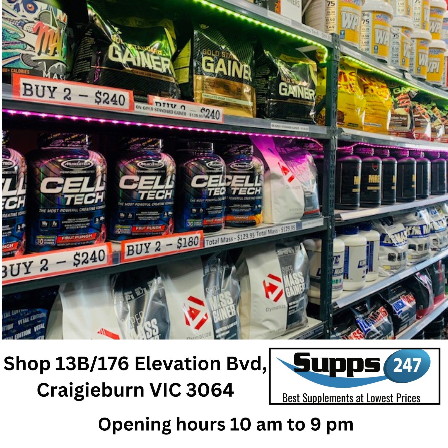 Supps247 Craigieburn: Your Premier Supplement Destination Near Kalkallo.