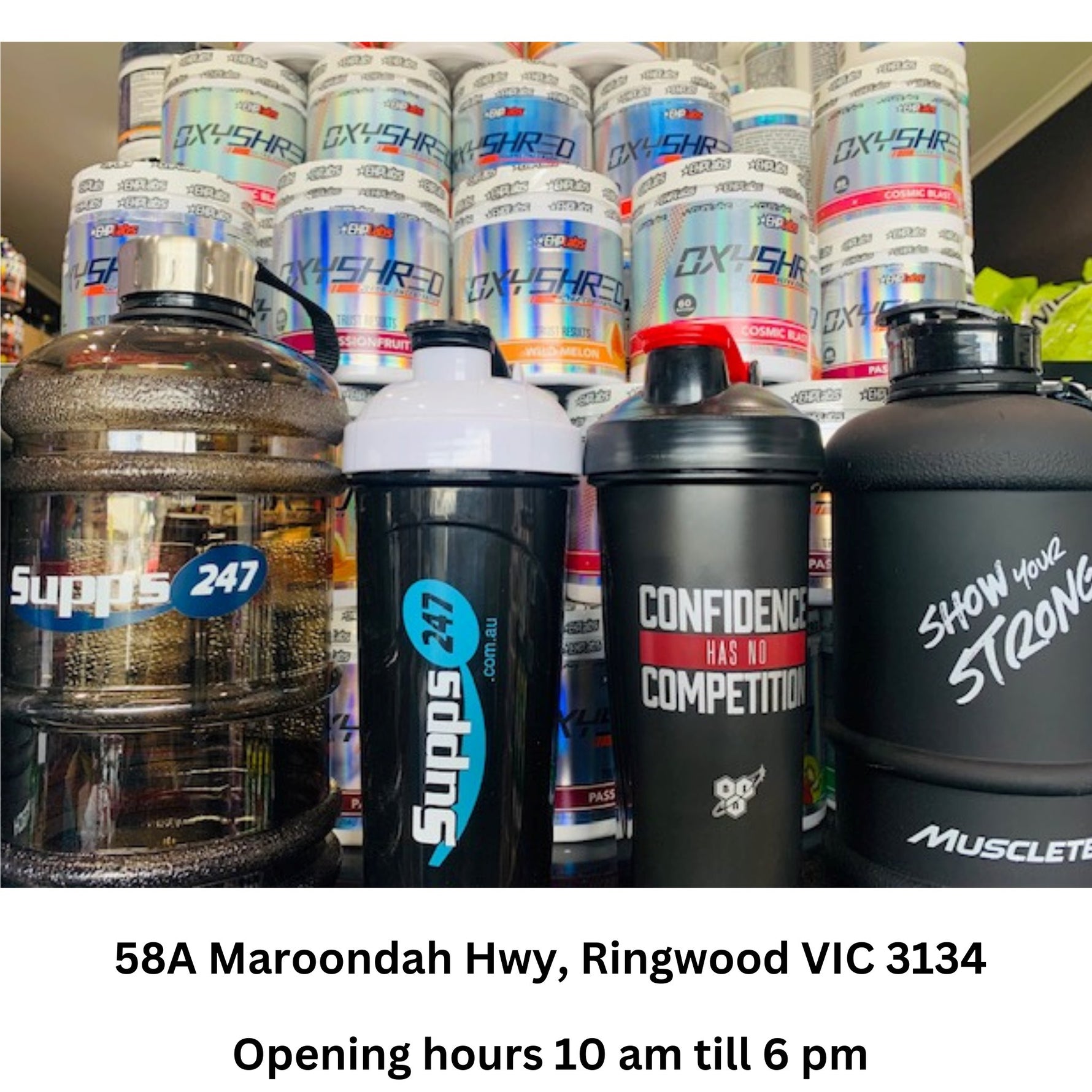 Supps247 Ringwood: Your Protein and Supplement Haven Near Doncaster