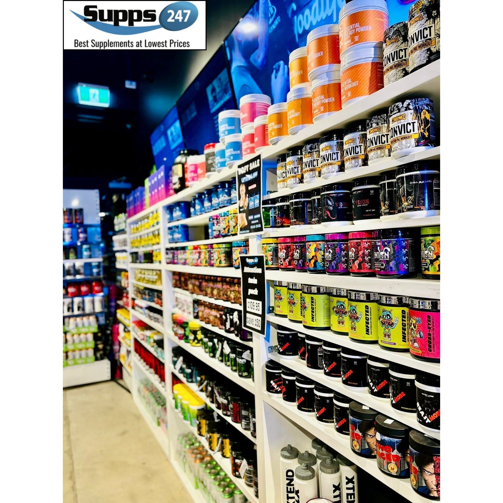 Find Your Go-To Supplement Store at Tarneit Central: Supps247