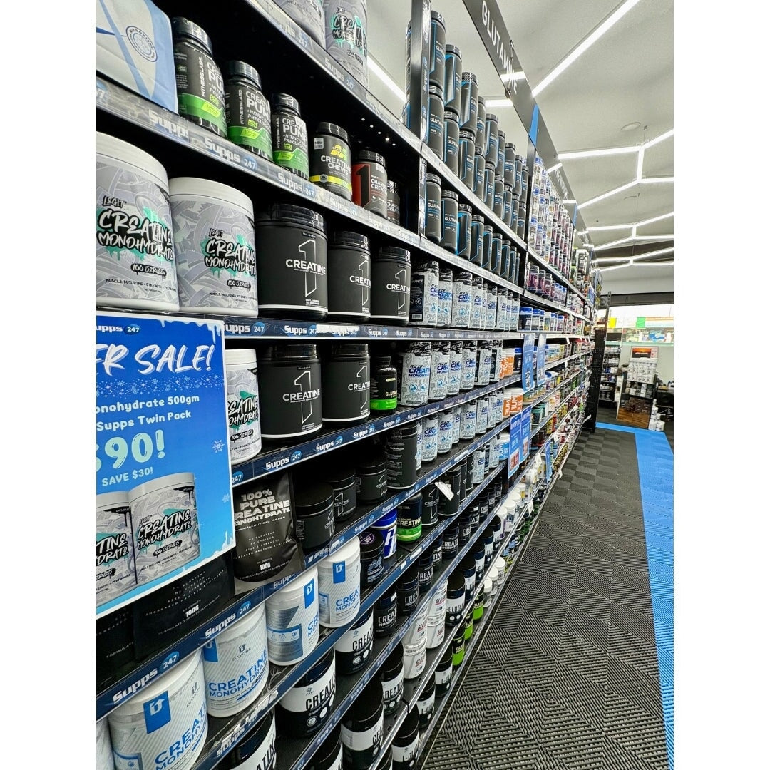 Discover the Best Protein Powder in Australia – Now at Supps247 DFO South Wharf.