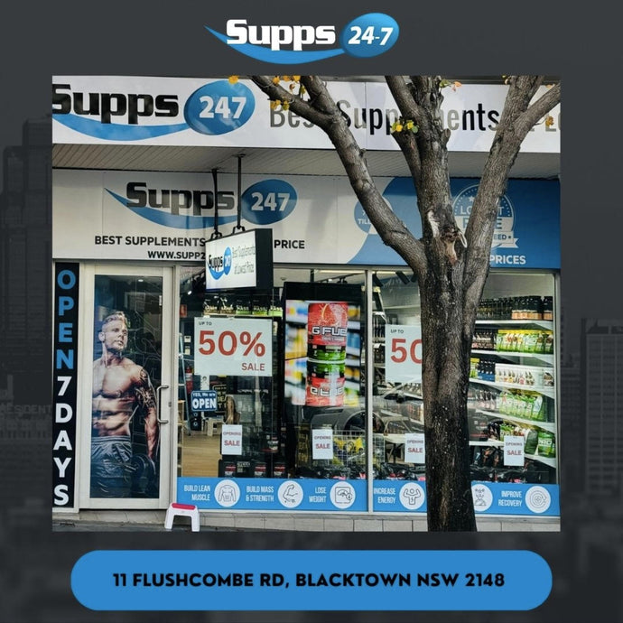 Supps247 Opens Its Doors in Blacktown, NSW: A New Hub for Fitness Enthusiasts