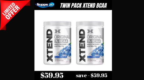 SPECIALS - Scivation Xtend BCAA 30 serves Glacial Grape