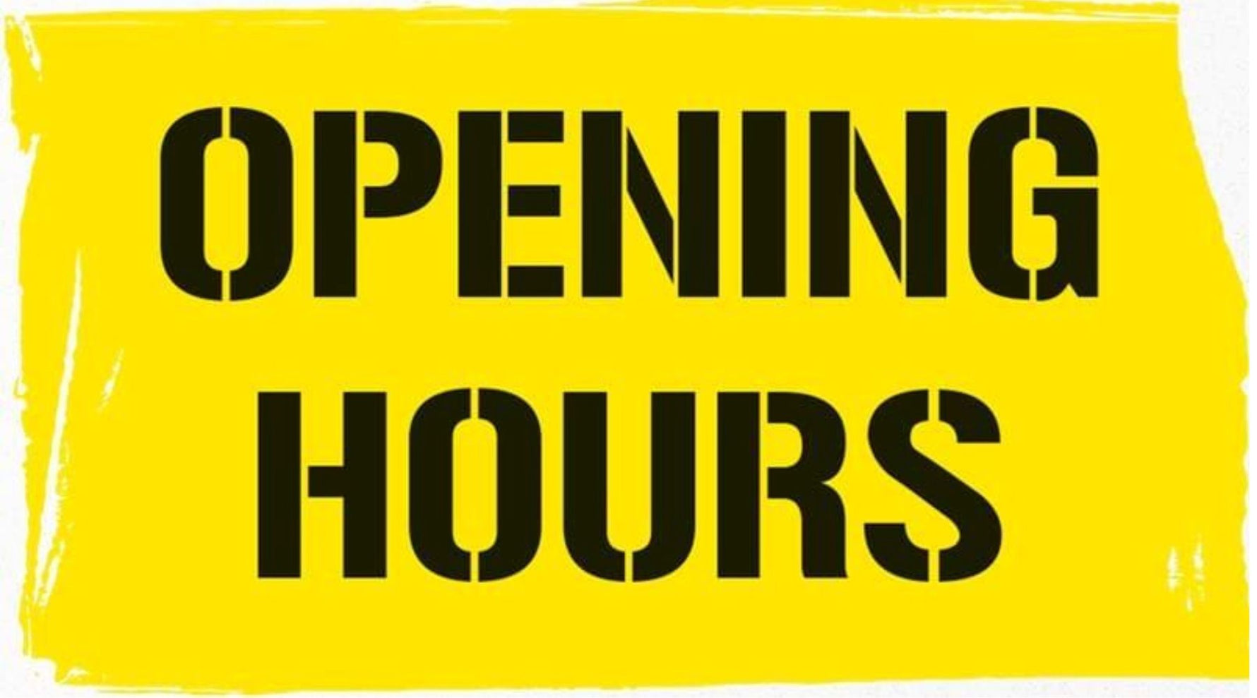 Store locations and their working hours.