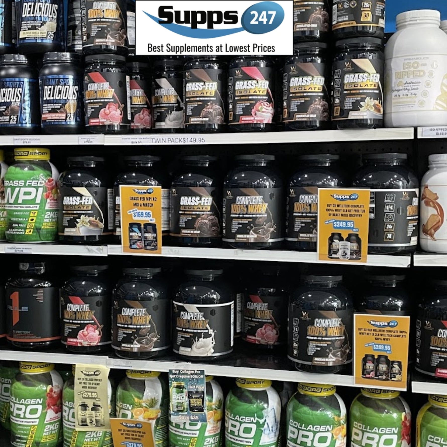 The Premier Protein Shop in Point Cook: Supps247.