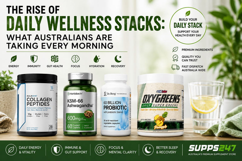 The Rise of Daily Wellness Stacks: What Australians Are Taking Every Morning