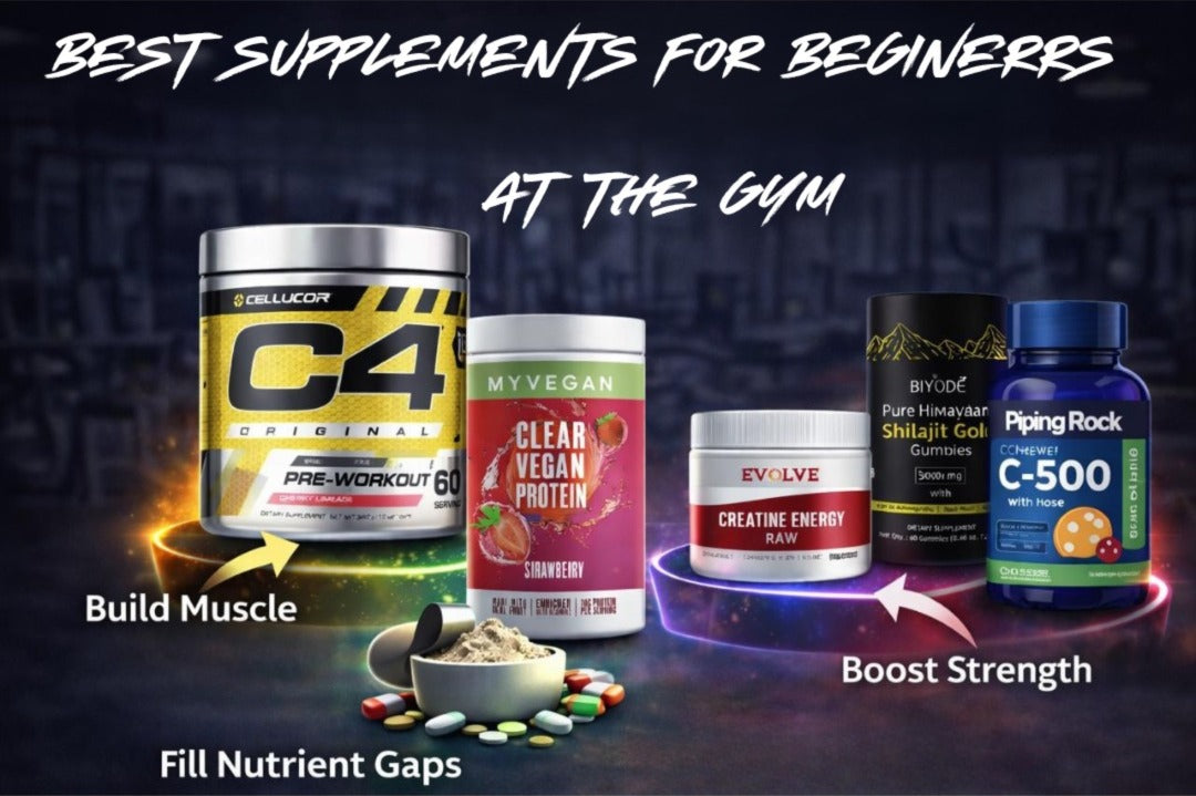 Best Supplements for Beginners at the Gym