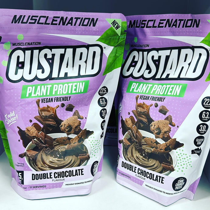 Satisfy Your Taste Buds and Muscles with Custard Vegan Protein by MuscleNation