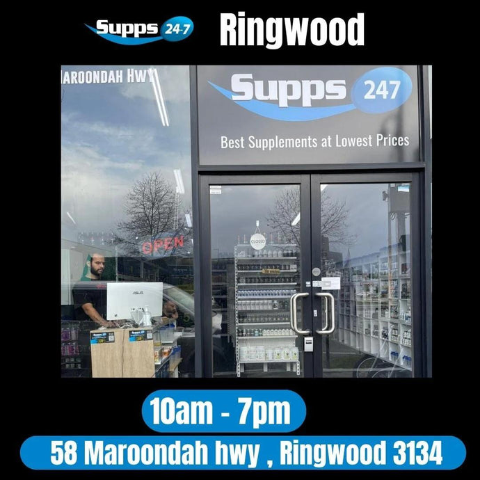 Best supplement store near Ringwood