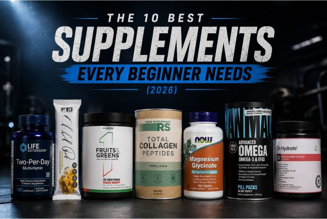 The 10 Best Supplements for Beginners in Australia (2026) | SUPPS247