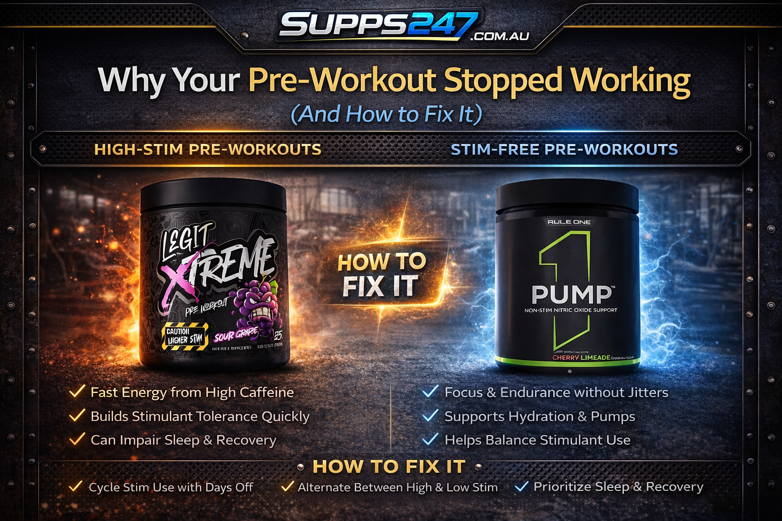 Why Your Pre-Workout Stopped Working (And What to Do About It)