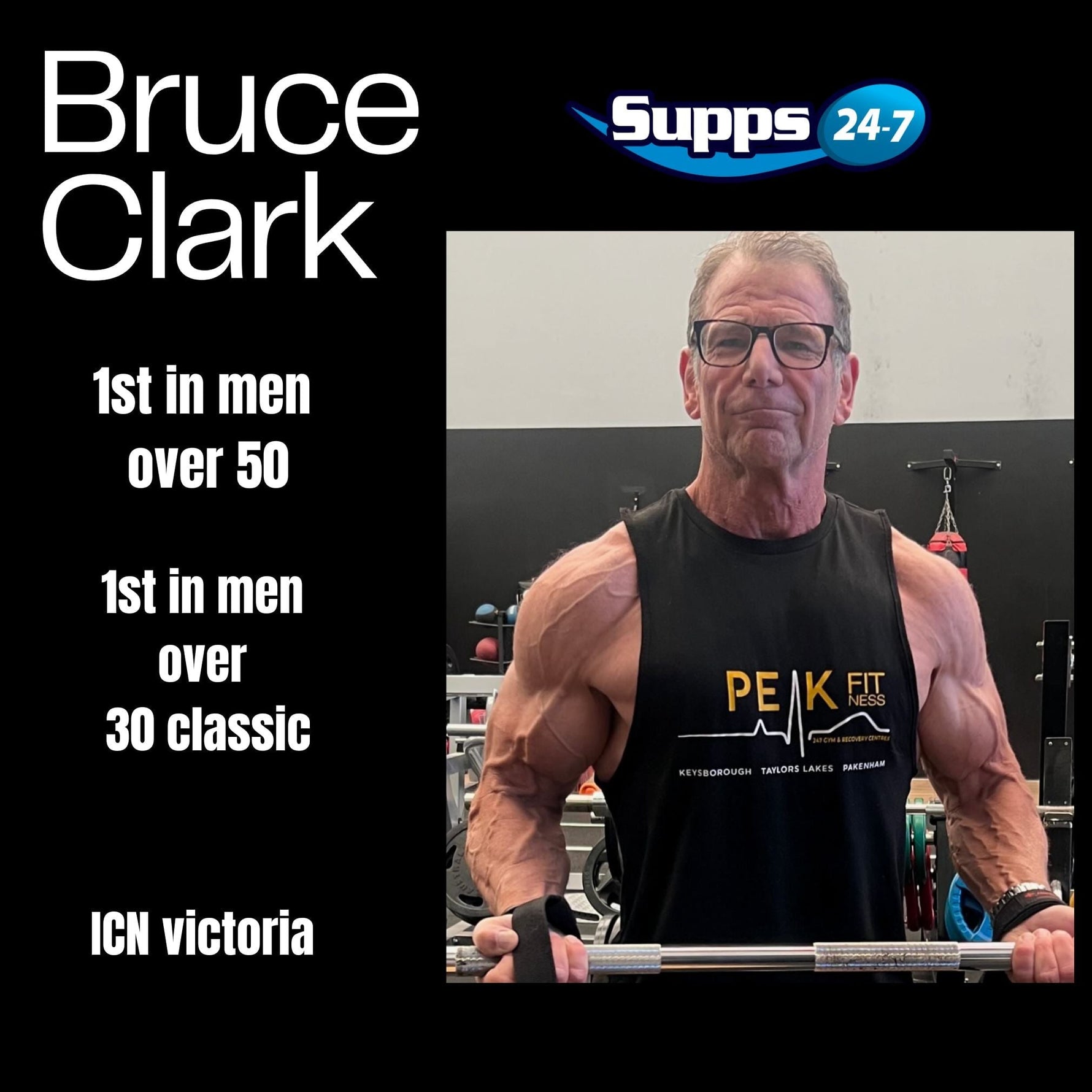Huge Congratulations to Bruce Clark.