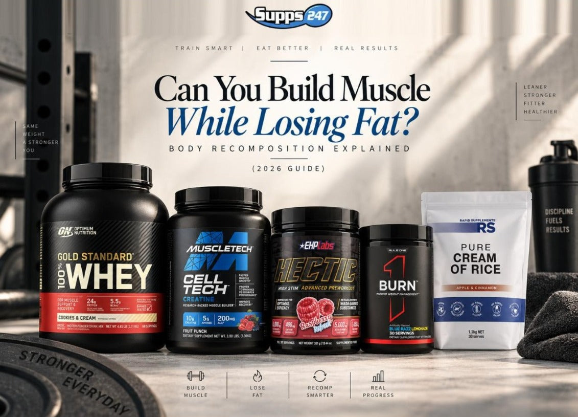 Can You Build Muscle While Losing Fat? Body Recomposition Explained (2026 Guide)