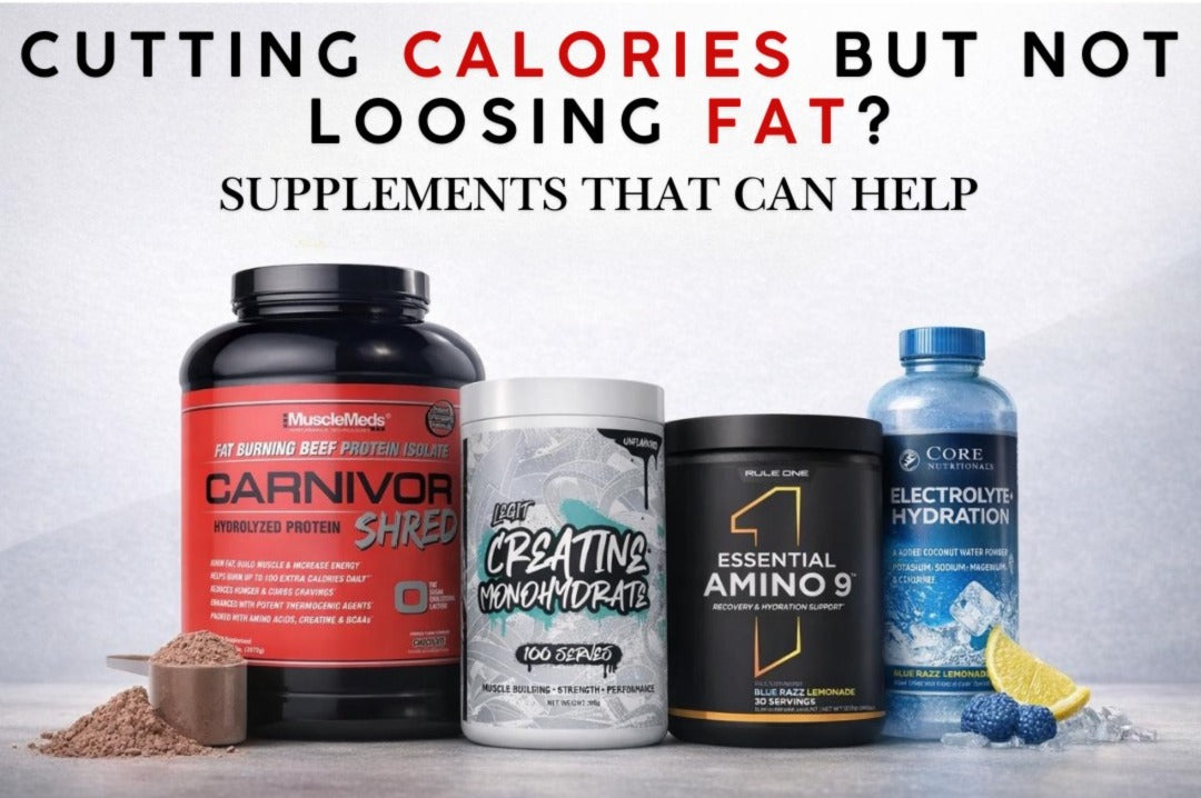 Cutting Calories but Not Losing Fat? Supplements That Can Help.