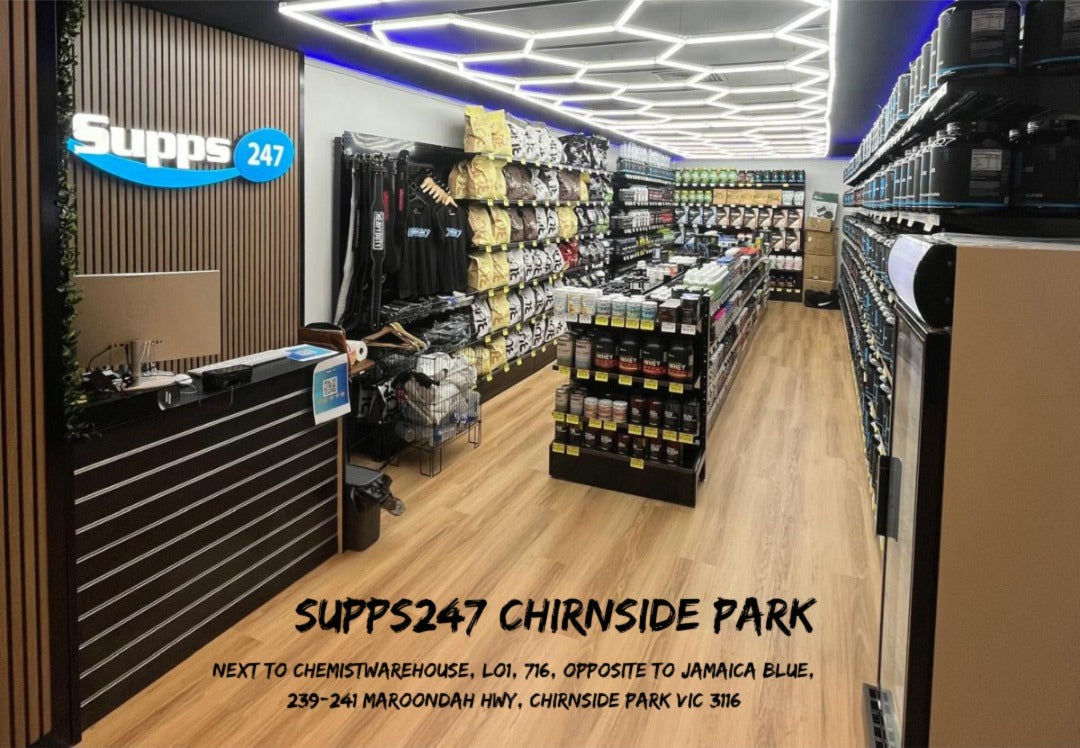 Supps247 Chirnside Park Is Now Open: Your New Destination for Premium Supplements in Melbourne’s East.