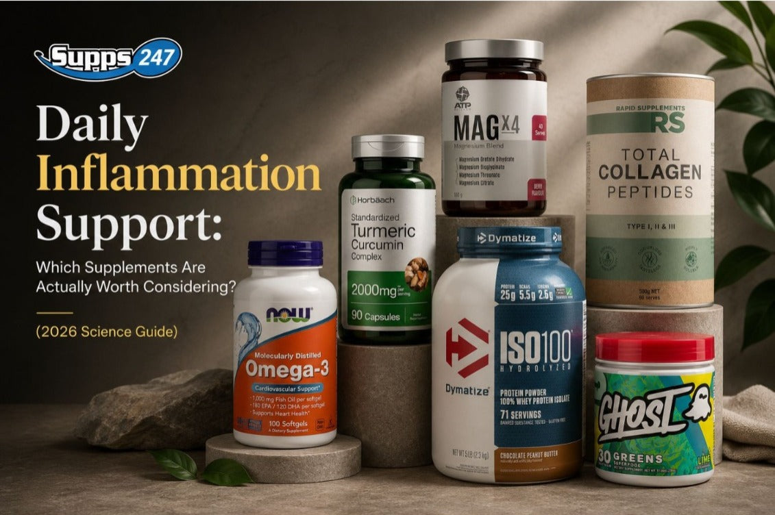 Daily Inflammation Support: Which Supplements Are Actually Worth Considering? (2026 Science Guide)