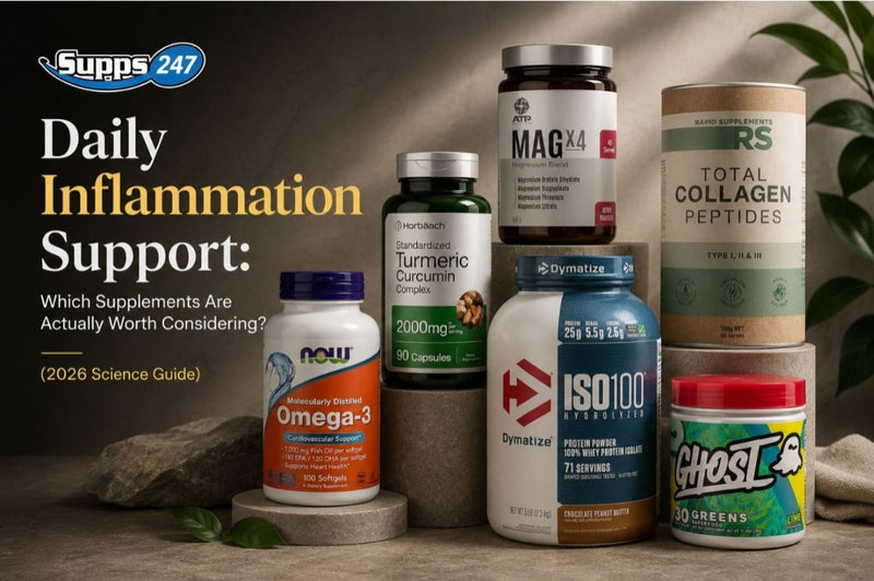 Daily Inflammation Support: Which Supplements Are Actually Worth Considering? (2026 Science Guide)