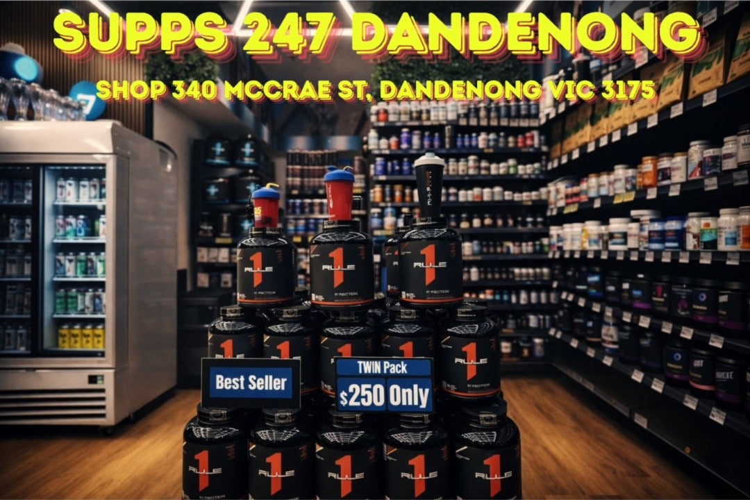 Rule 1 Protein Dandenong – Whey Blend & Isolate at Melbourne’s Lowest Prices | Supps247.