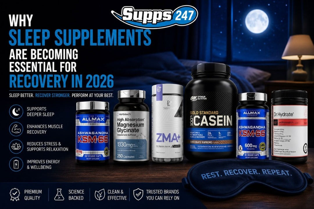 Why Sleep Supplements Are Becoming Essential for Recovery in 2026.