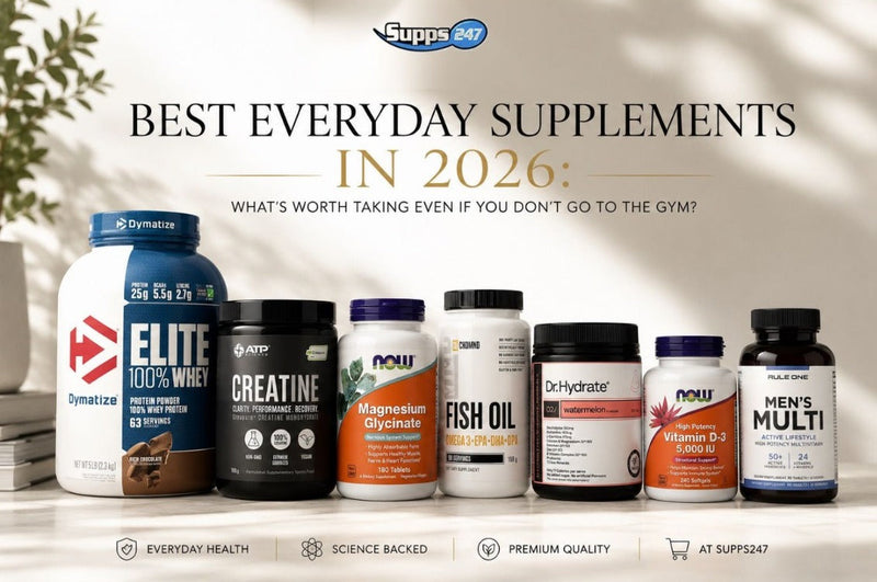 Best Everyday Supplements in 2026: What’s Worth Taking Even If You Don’t Go to the Gym?