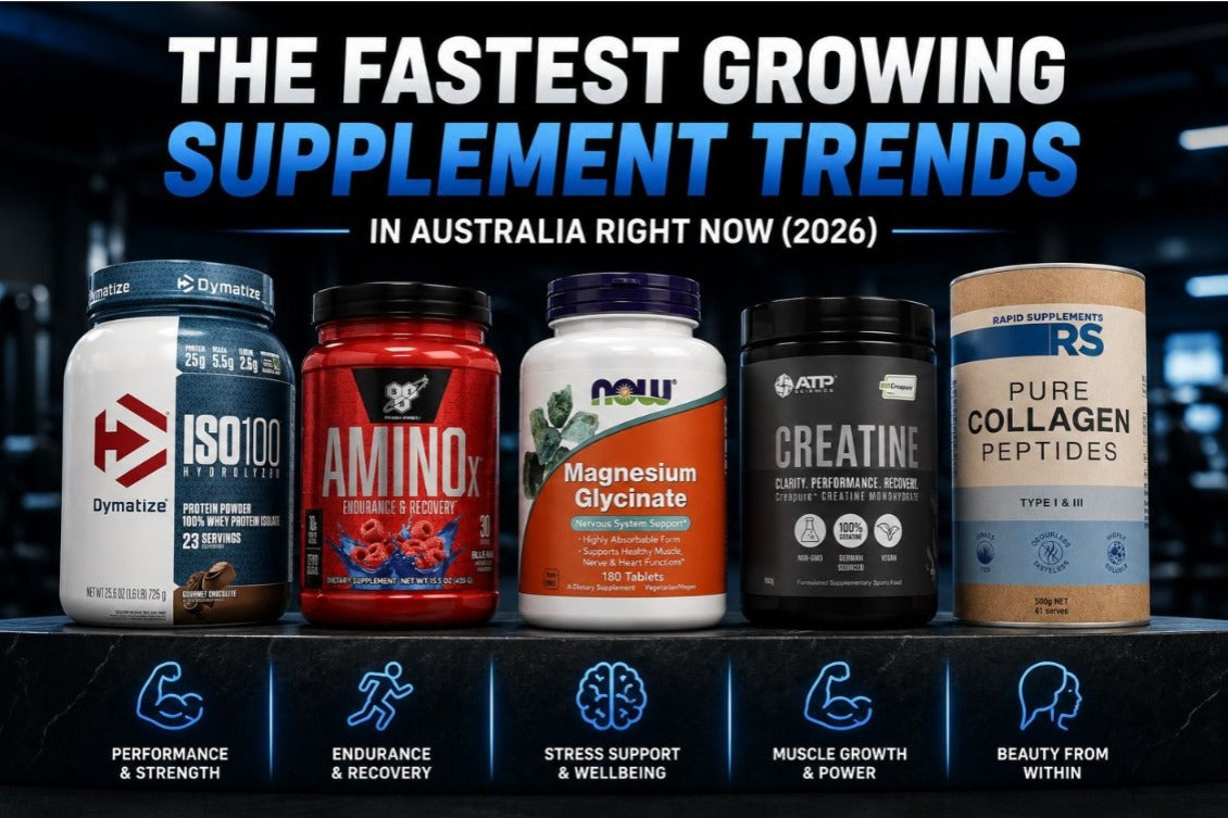 The Fastest Growing Supplement Trends in Australia Right Now (2026).