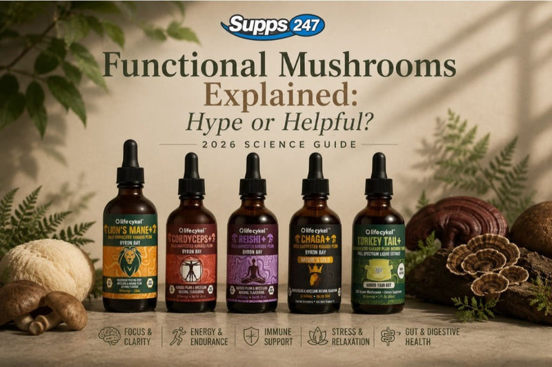 Functional Mushrooms Explained: Hype or Helpful? (2026 Science Guide)