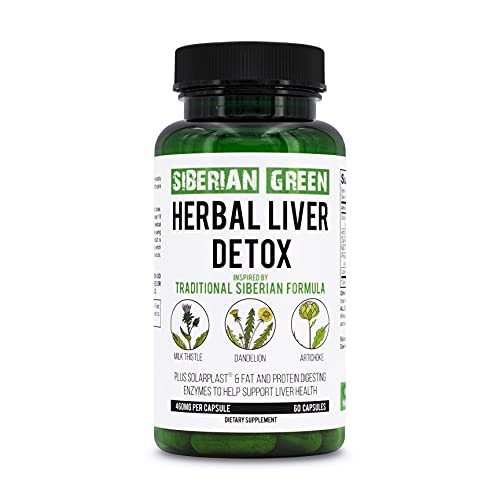 Herbal Liver Detox with Milk Thistle Artichoke Dandelion