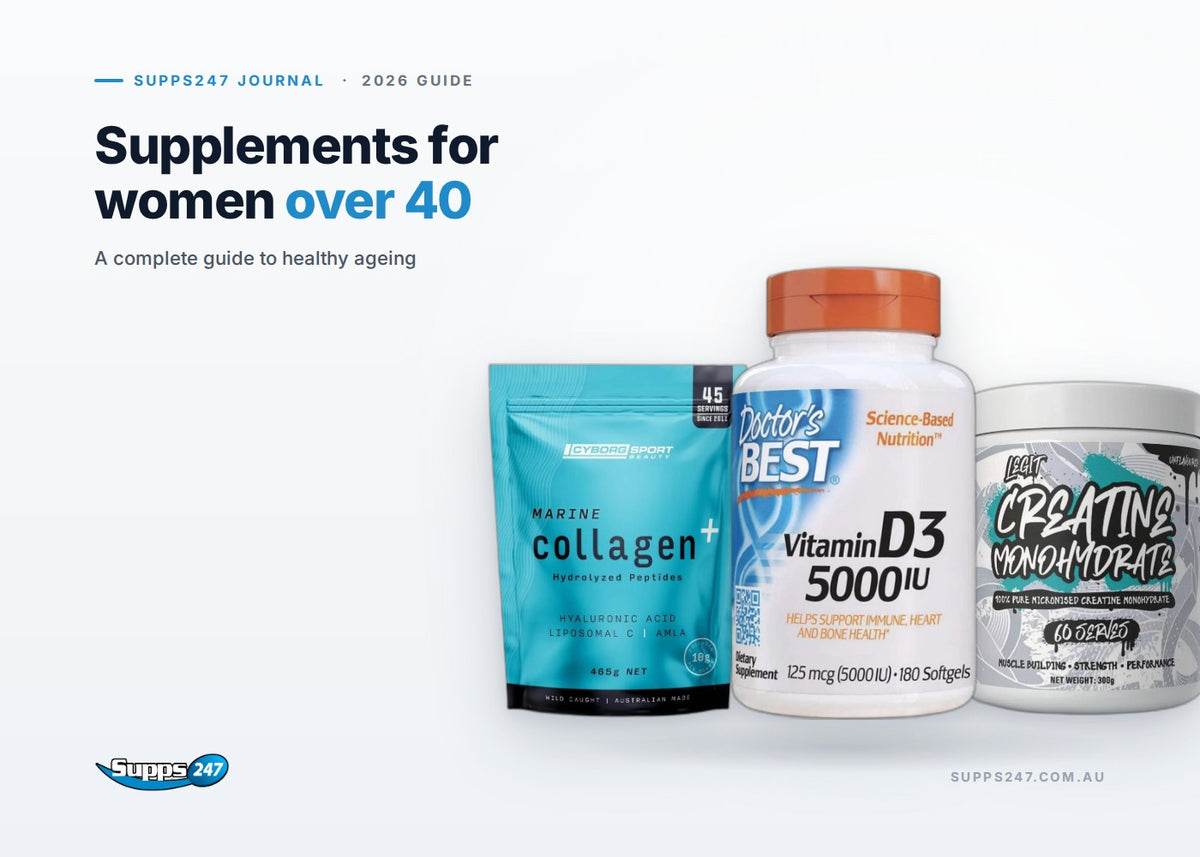Supplements for women over 40: A complete guide to healthy ageing. Supps247 journal
